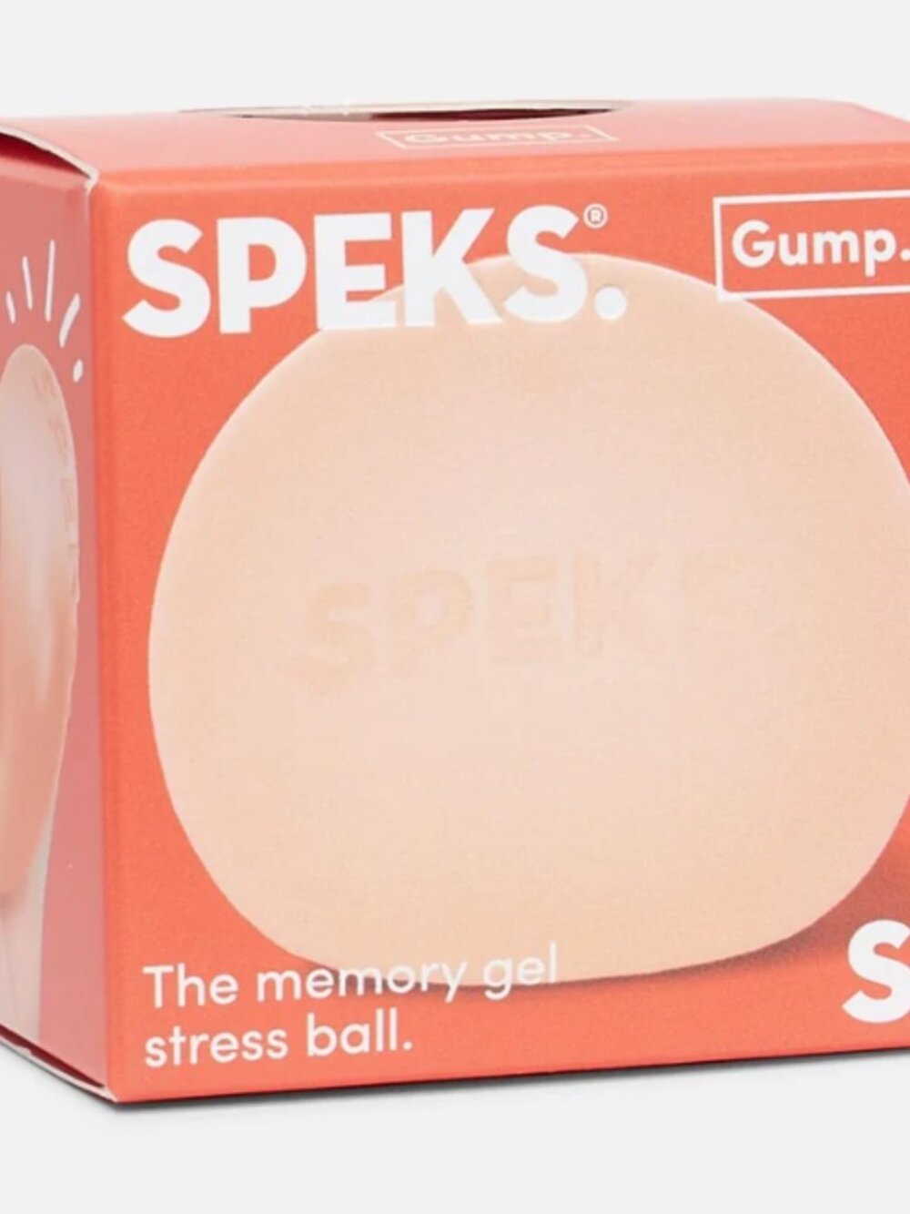 Speks Gump Stress Ball Silky Soft Memory Gel Squishy Fidget In Hand Reef
